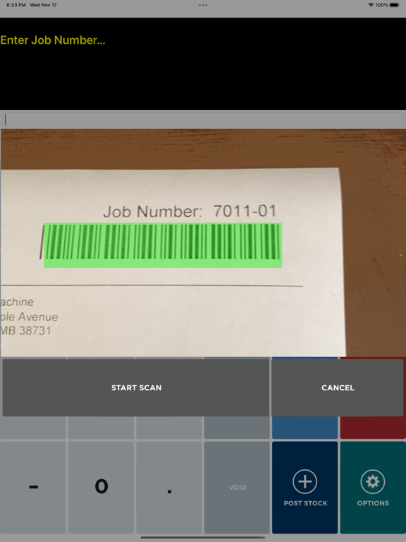 تصاویر JobBOSS²  Data Collection iPad 