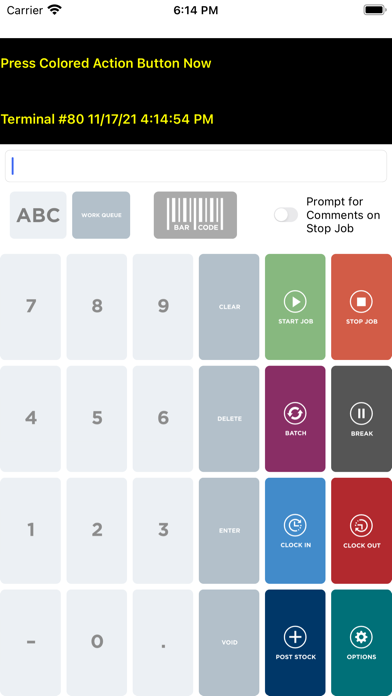 تصاویر JobBOSS²  Data Collection