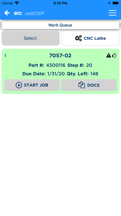 تصاویر JobBOSS²  Data Collection