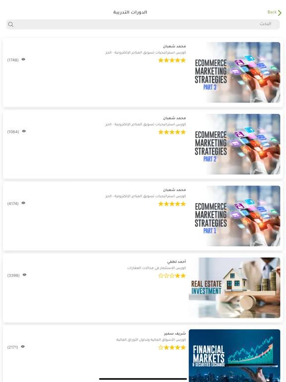 Скриншоты أكاديمية إعمل بيزنس iPad 