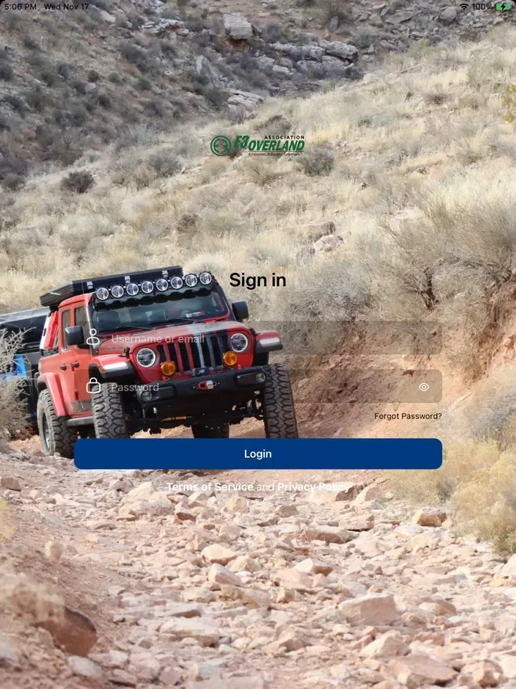 E3 Overland iPad  Ekran Görüntüleri