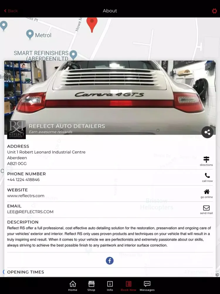 Reflect AutoDetaileRS iPad  Screenshots