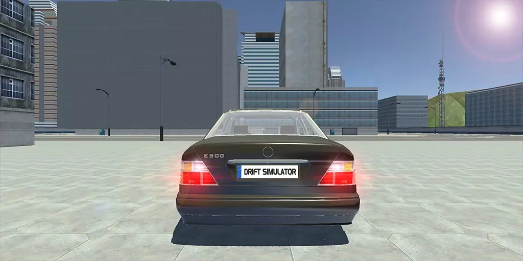 Benz E500 W124 Drift Simulator Screenshots