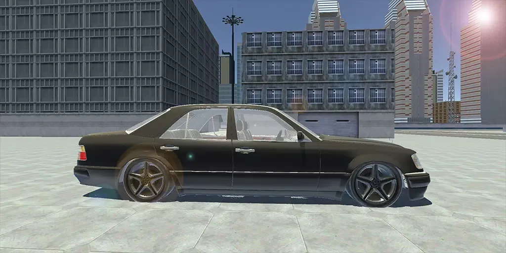 Benz E500 W124 Drift Simulator Screenshots