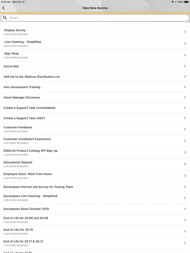 E8 Client iPad 应用截图