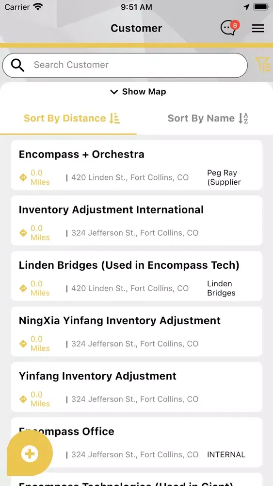 E8 Client应用截图