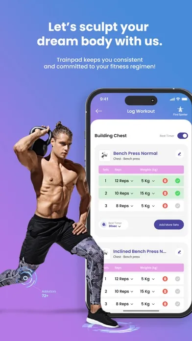 تصاویر TrainPad