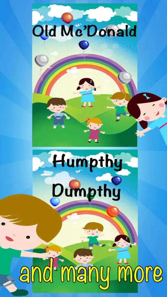 Скриншоты English Nursery Rhymes Pro - Story Book for Sleep Times and Kids Songs and Poems