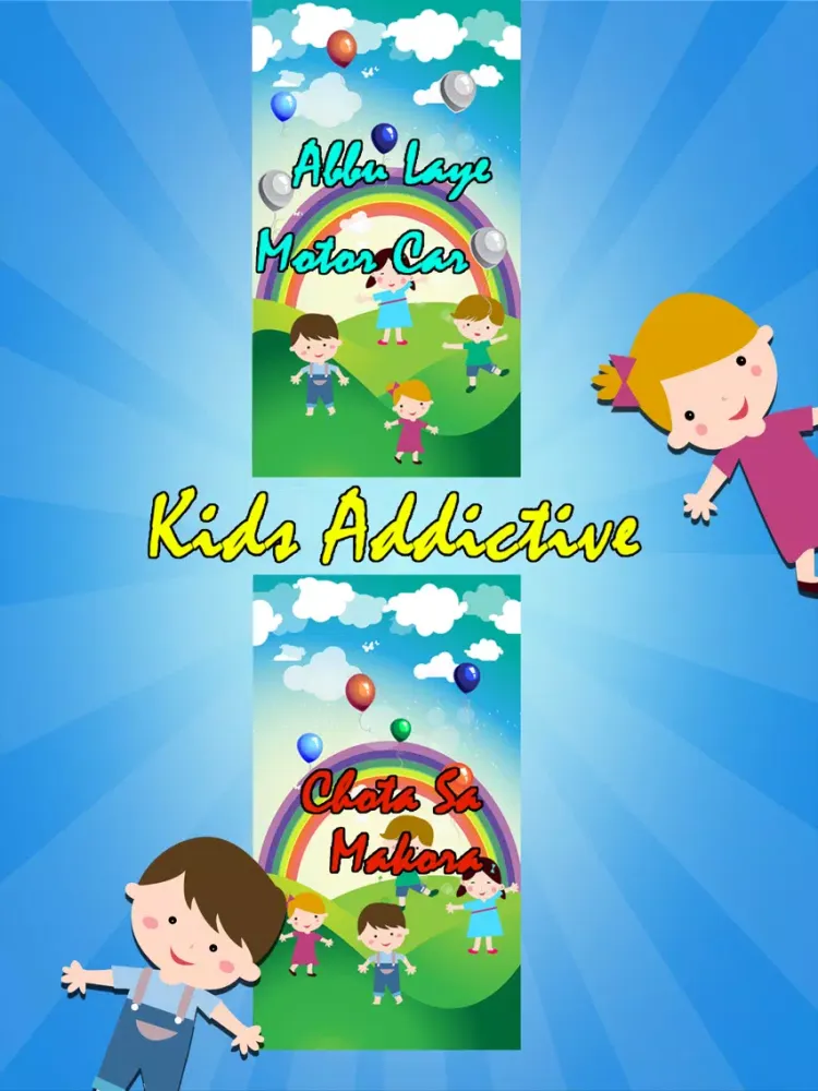 Tangkapan skrin Urdu Nursery Rhymes for Kids iPad 