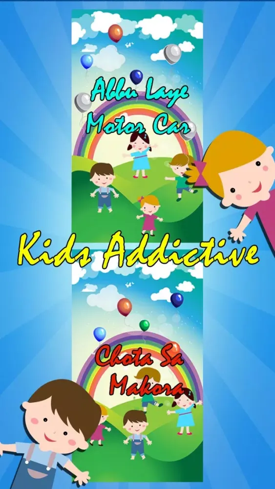 Tangkapan skrin Urdu Nursery Rhymes for Kids
