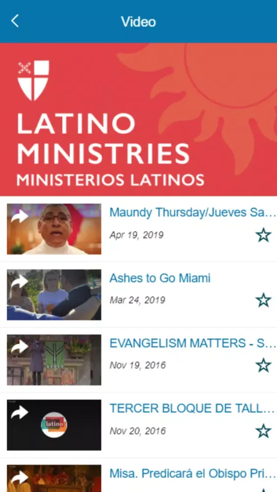 Tangkapan skrin Evento de Jóvenes Episcopales