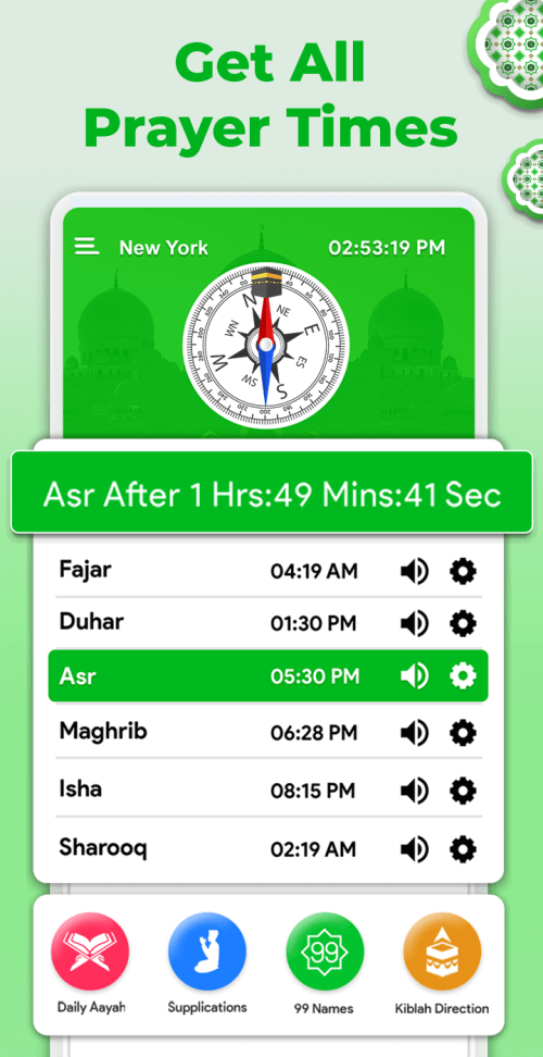 Prayer Times: Qibla Finder-screenshot-1