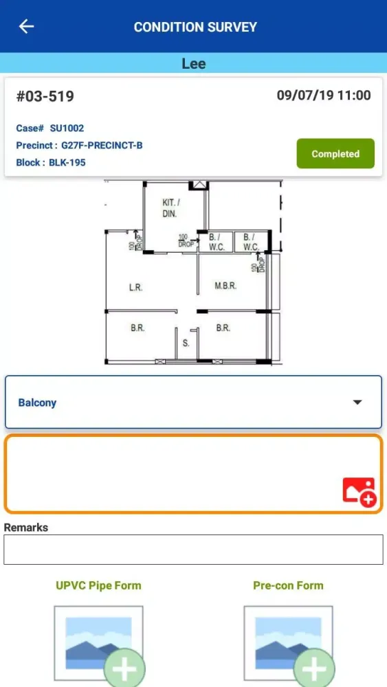 Ảnh chụp màn hình của e-BIS