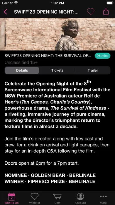 Screenshot di Screenwave Int. Film Festival