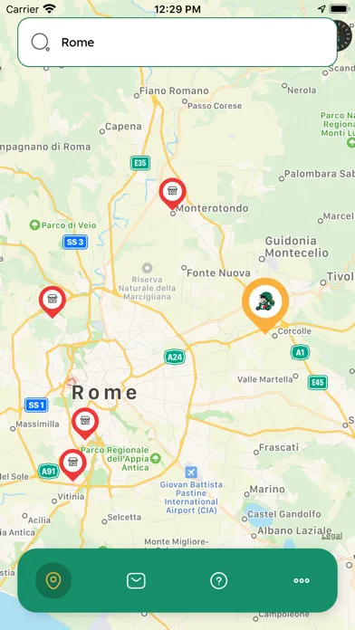 Screenshot di eFloristApp