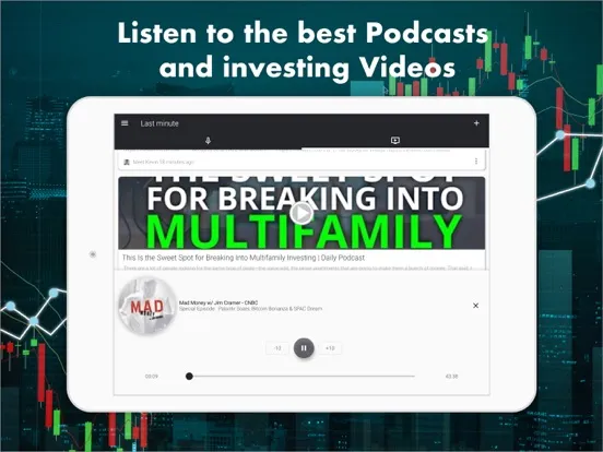 Investing Podcasts iPad  Screenshots