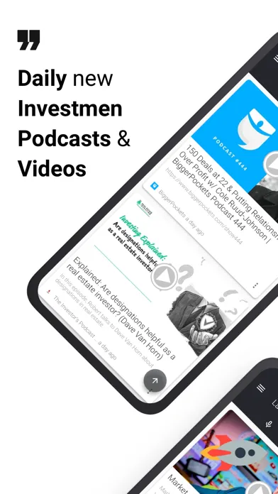 Investing Podcasts Screenshots