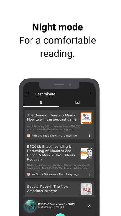 Investing Podcasts Screenshots
