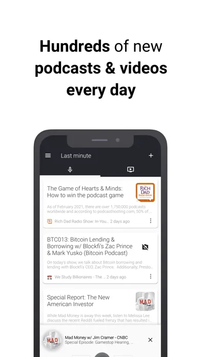 Investing Podcasts Screenshots