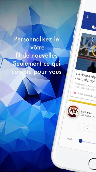 Скриншоты Quebec Nouvelles, Podcasts, TV