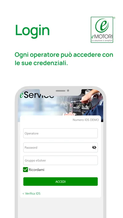 Capturas de pantalla de eService