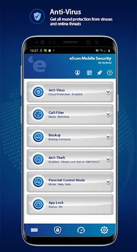 Скриншоты eScan Mobile Security