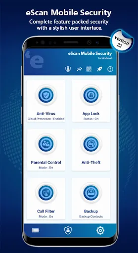 Скриншоты eScan Mobile Security