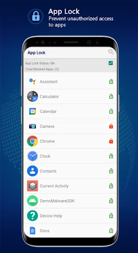 Скриншоты eScan Mobile Security