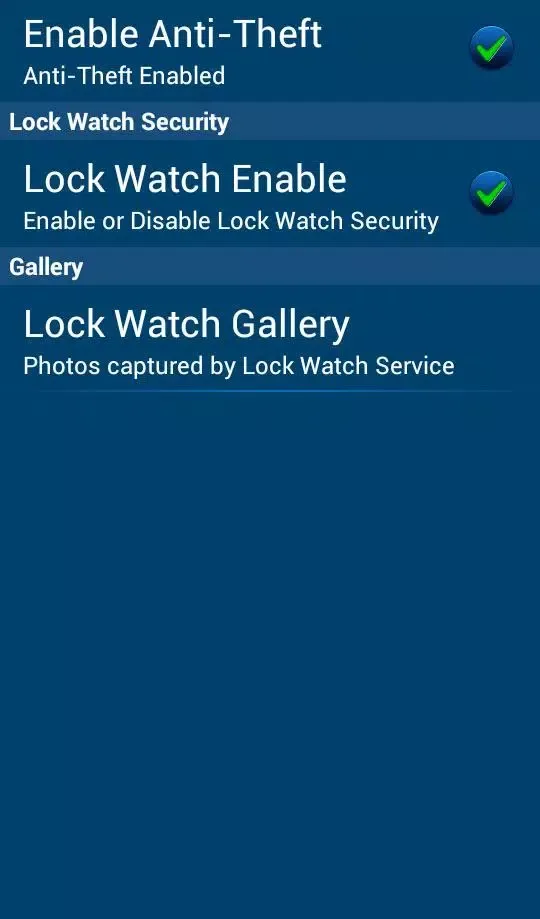 Скриншоты eScan Tablet Security