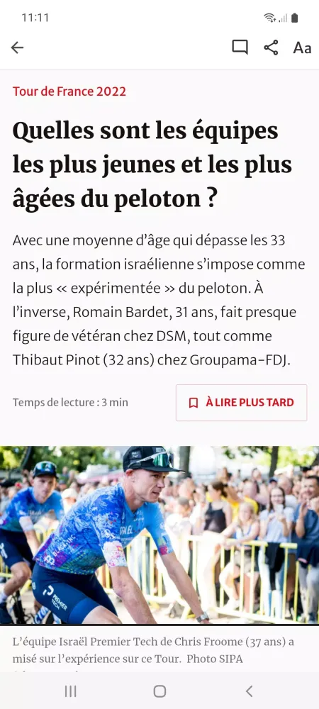 Le Dauphiné स्क्रीनशॉट