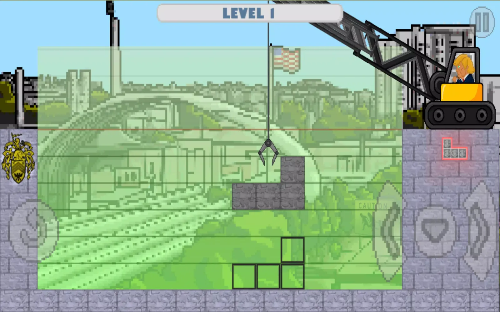 Great Wall of Trump: Game Screenshots