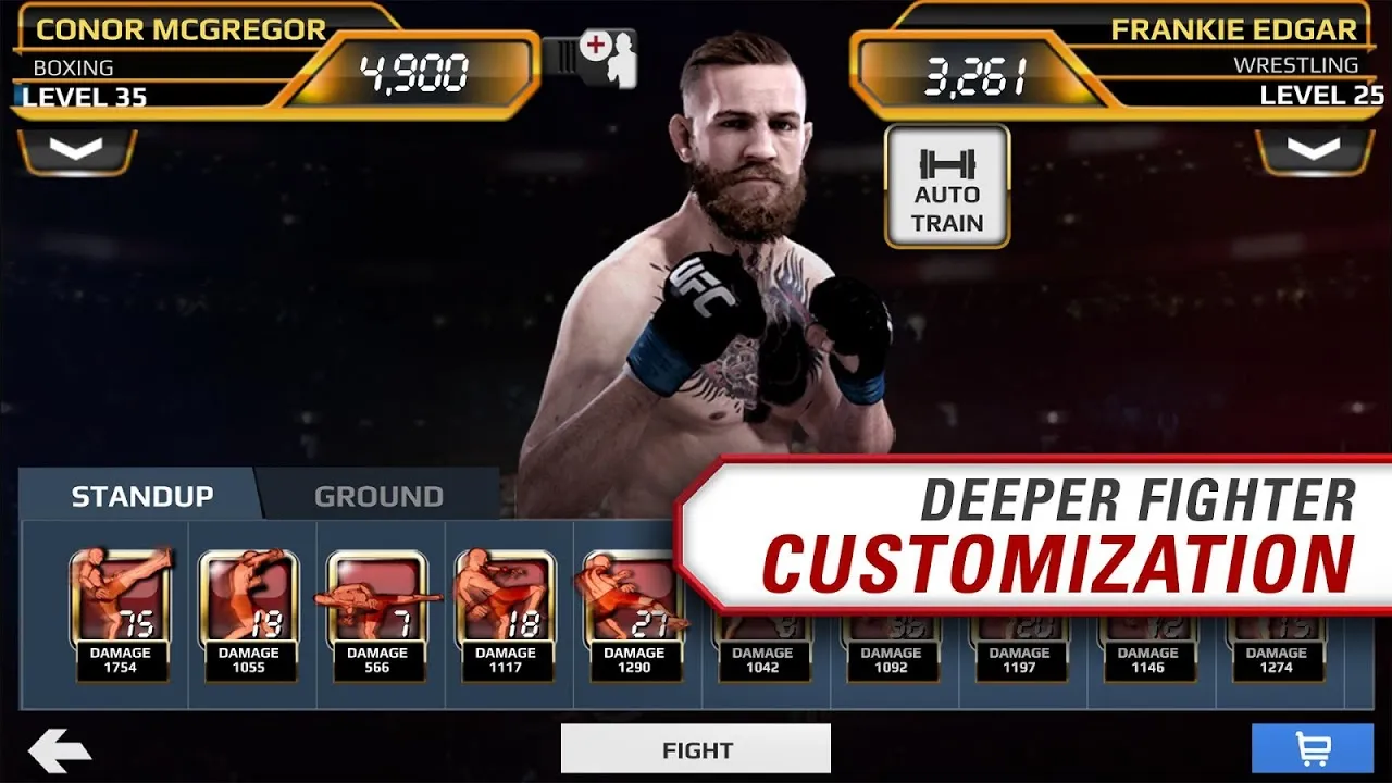 Screenshot di UFC