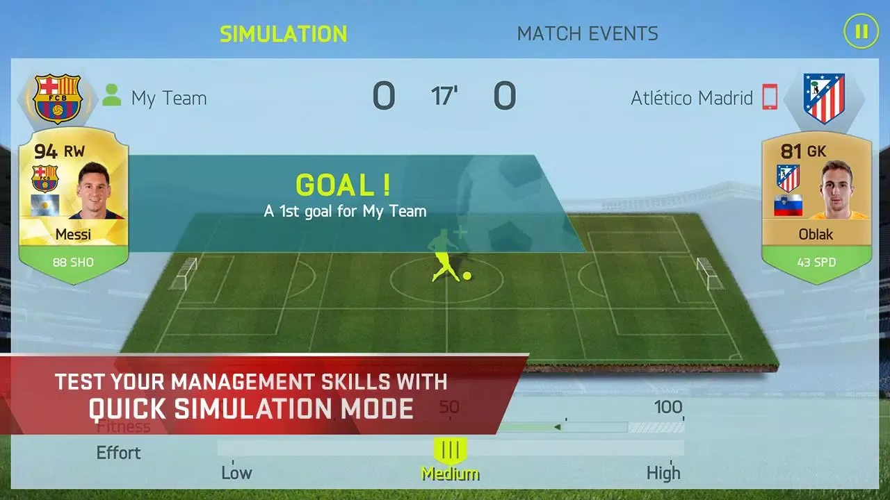 Tangkapan layar FIFA 15: UT