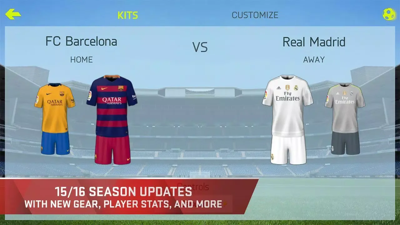 Tangkapan layar FIFA 15: UT