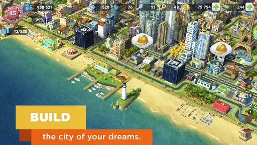 Tangkapan layar SimCity BuildIt
