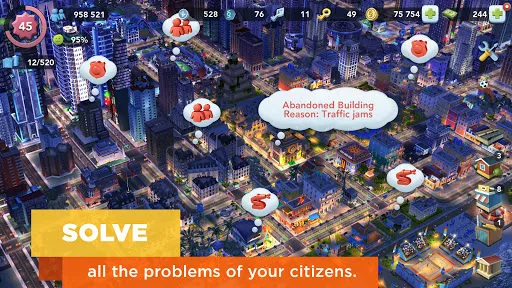 Tangkapan layar SimCity BuildIt