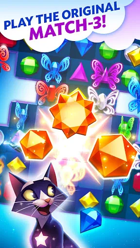 Capturas de tela do Bejeweled Stars