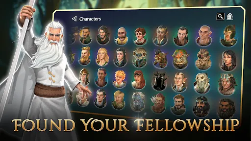 Tangkapan skrin The Lord of the Rings: Heroes