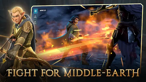 Tangkapan skrin The Lord of the Rings: Heroes