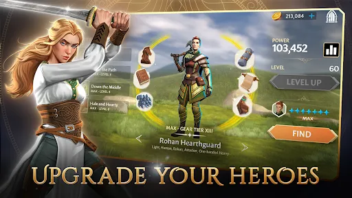 Tangkapan skrin The Lord of the Rings: Heroes