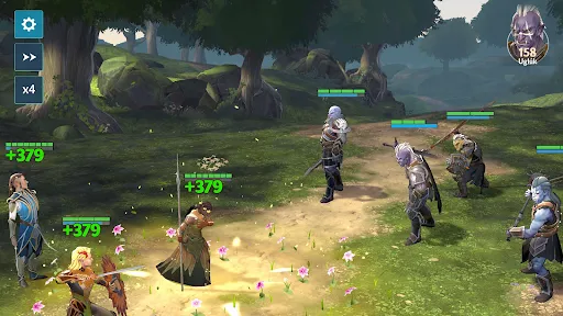 Tangkapan skrin The Lord of the Rings: Heroes