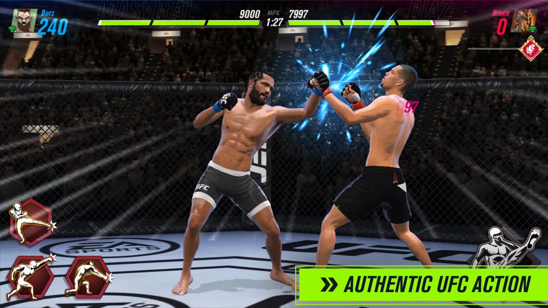 Capturas de pantalla de UFC Mobile 2 Beta