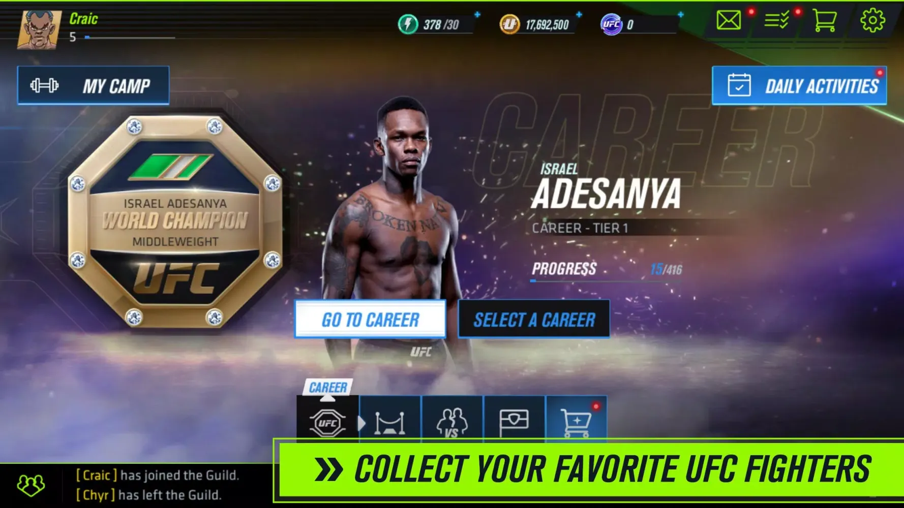 Capturas de pantalla de UFC Mobile 2 Beta
