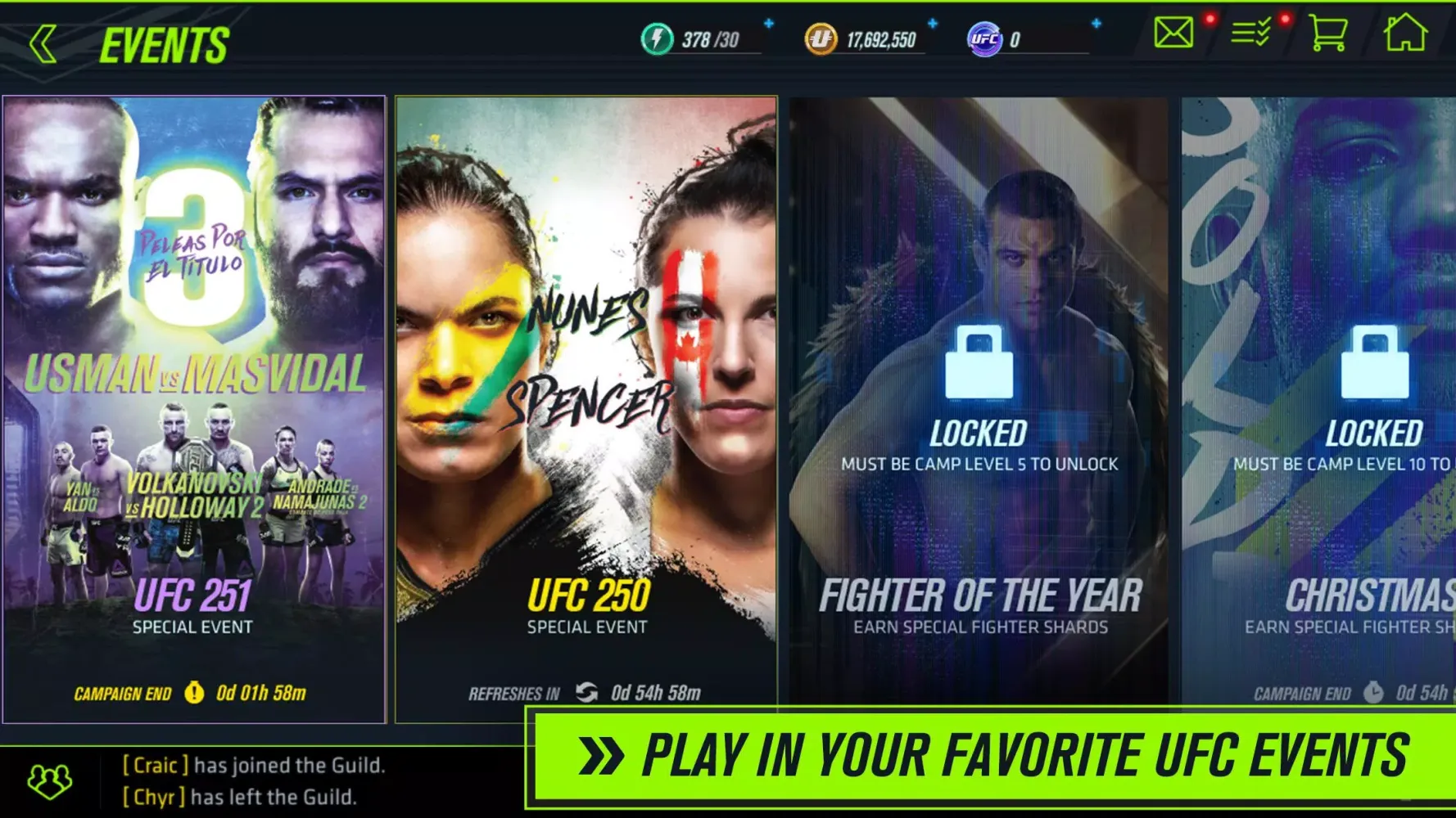 Capturas de pantalla de UFC Mobile 2 Beta