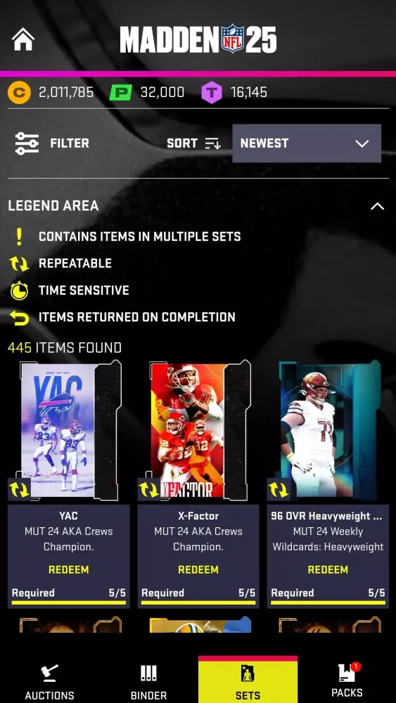 Madden NFL 25 Companion Screenshots