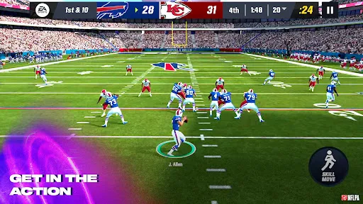 Captures d'écran de Madden NFL 24 Mobile Football