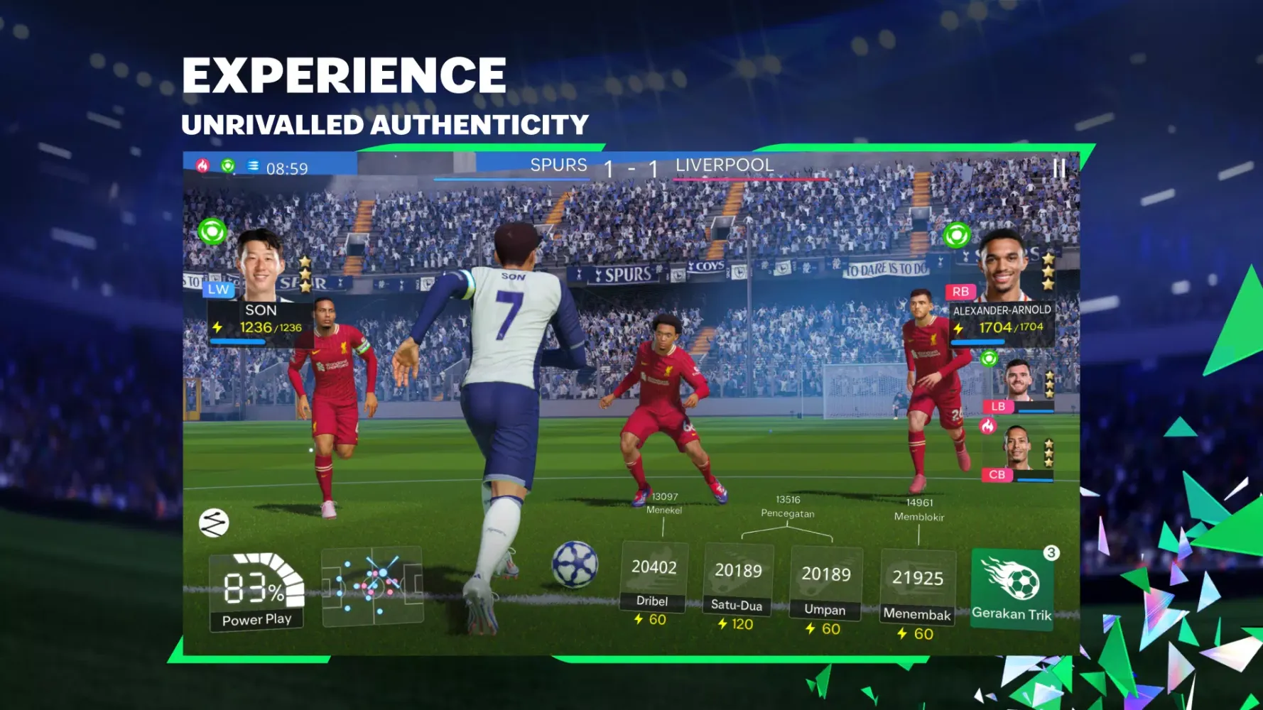 Captures d'écran de EA SPORTS FC™ Tactical