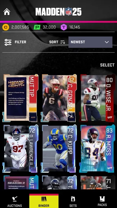 Скриншоты Madden NFL 25 Companion