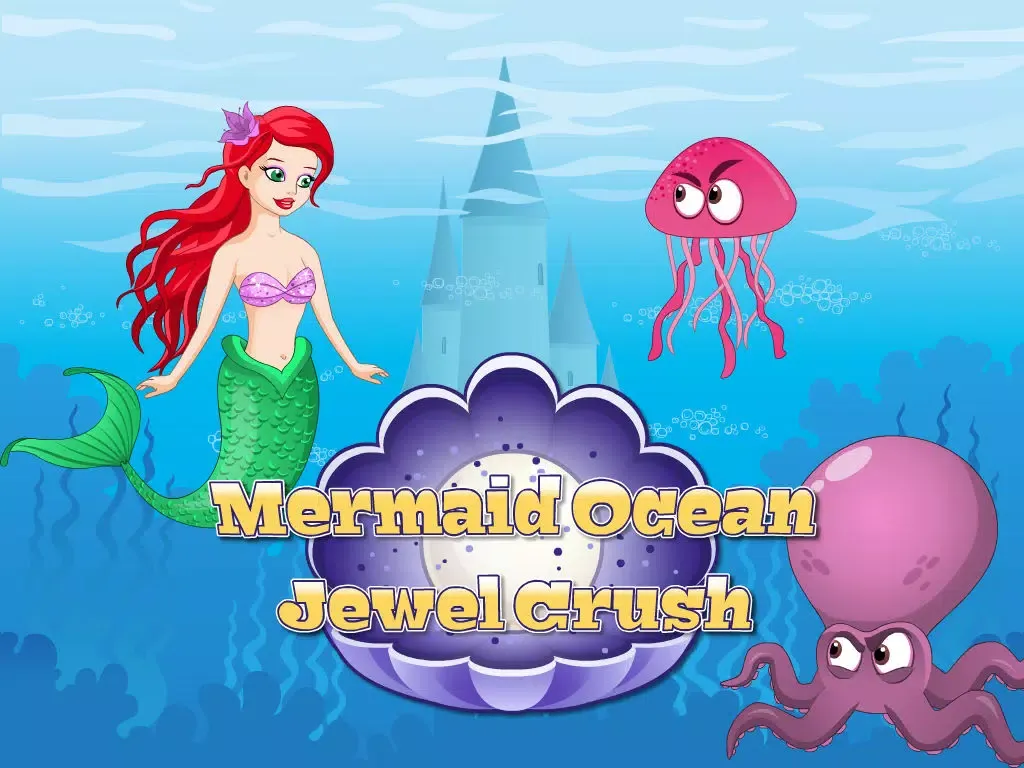Capturas de pantalla de A Mermaid Ocean Jewel Crush FREE iPad 