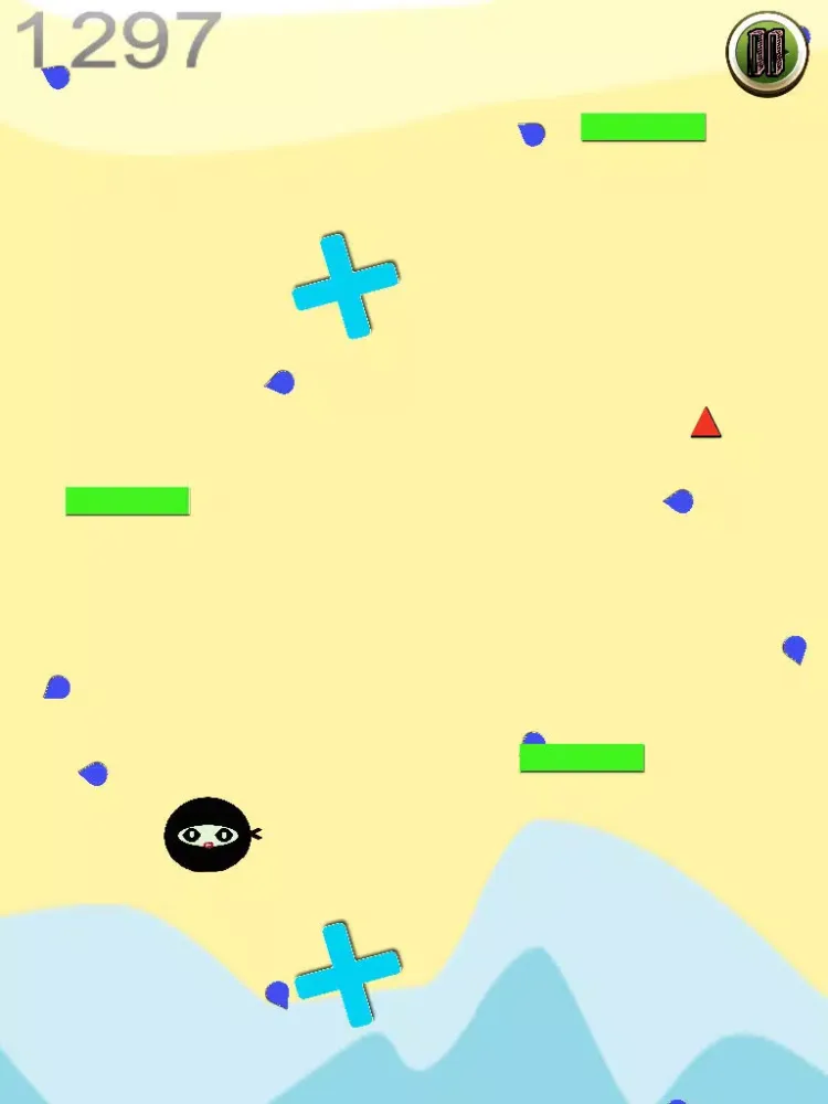 Ninja Obstacle Bounce iPad 應用截圖